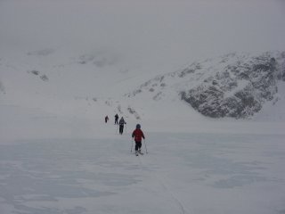 Skracamy przez jezioro