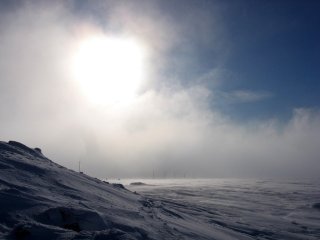 Chwila przejaśnienia na Śnieżniku