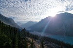W stronę Peyto Glacier