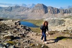 Wchodzimy na Cirque Peak ridge