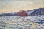 Claude Monet - Ice Floes at Twilight, 1893