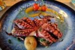 Polvo à lagareiro - pieczona ośmiornica po portugalsku. Niesamowita była. Restauracja Tapas da Vila