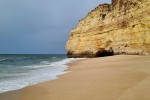 Praia do Vale de Centeanes - zgodnie z prognozą siadła pogoda