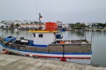 Przystań. Pływa też prom na Ilha de Tavira