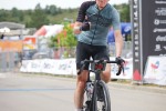 Przejazd przez Start/Metę w Sabiñánigo - trzeba było jeszcze 5km w otwartym ruchu dojechać